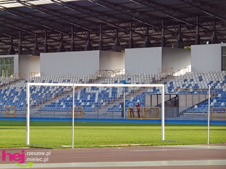 Prace budowlane na stadionie dobiegają końca - czerwiec 2013