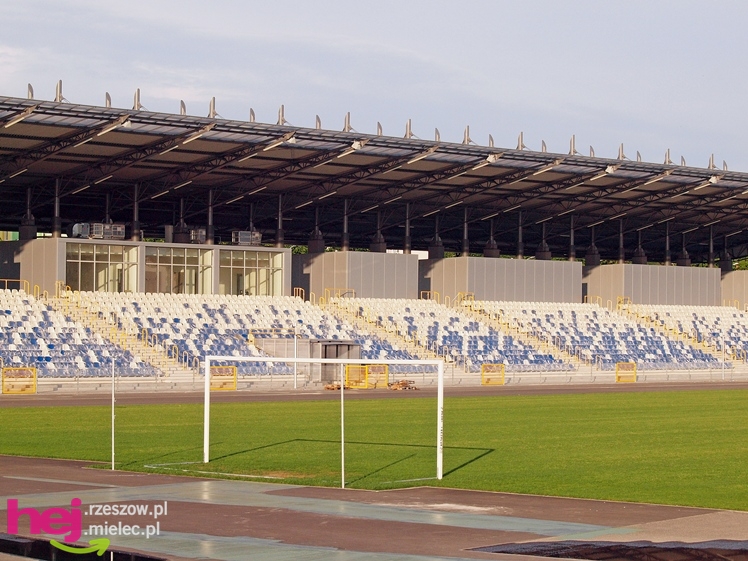 Prace budowlane na stadionie dobiegają końca - czerwiec 2013