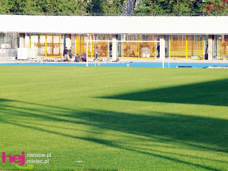 Prace budowlane na stadionie dobiegają końca - czerwiec 2013