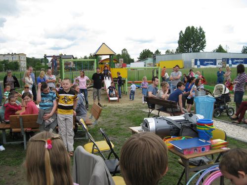 Nowy plac zabaw w Radomyślu Wielkim