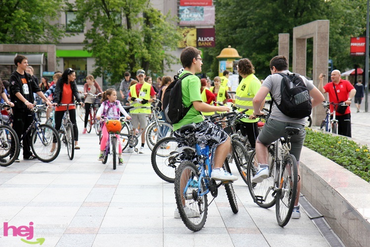 Dziesiąta Mielecka Rowerowa Masa Krytyczna