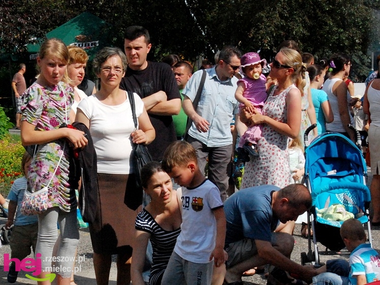 Tłumy na plantach. Słoneczna pogoda i cyrkowe atrakcje