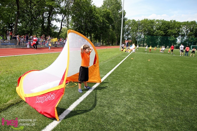 Liga Mistrzów Przedszkolaków! Impreza FKS Stal Mielec i Piłkarskiego Przedszkola