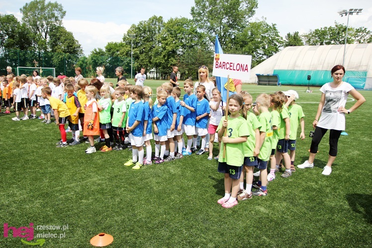 Liga Mistrzów Przedszkolaków! Impreza FKS Stal Mielec i Piłkarskiego Przedszkola