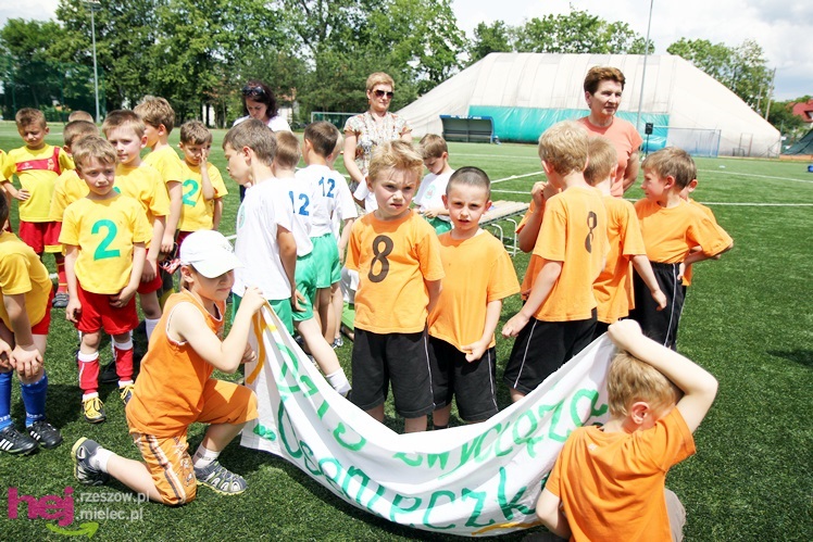 Liga Mistrzów Przedszkolaków! Impreza FKS Stal Mielec i Piłkarskiego Przedszkola