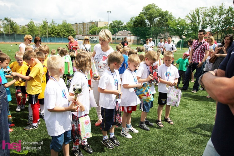 Liga Mistrzów Przedszkolaków! Impreza FKS Stal Mielec i Piłkarskiego Przedszkola