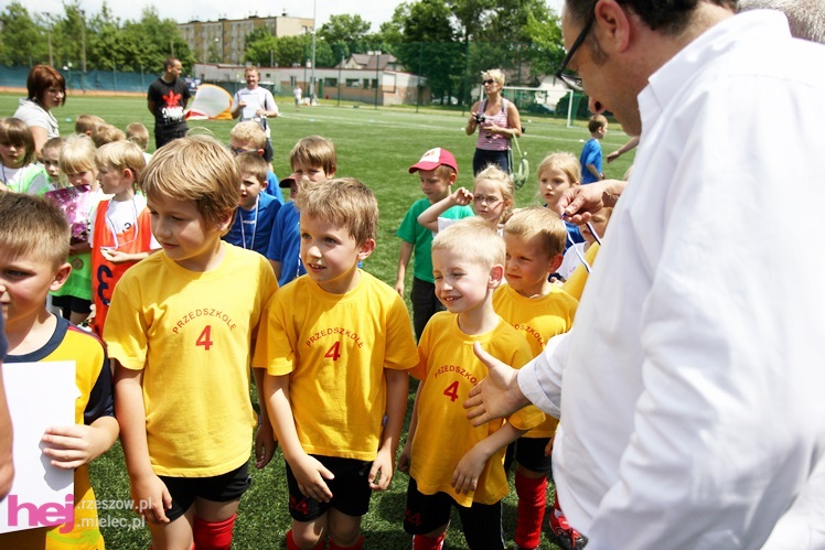 Liga Mistrzów Przedszkolaków! Impreza FKS Stal Mielec i Piłkarskiego Przedszkola