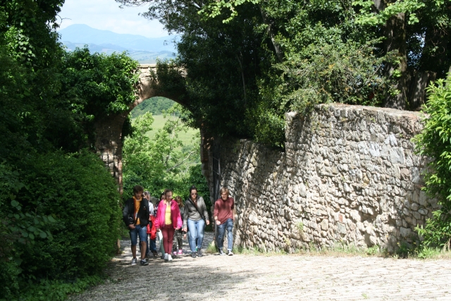 Uczniowie Zespołu Szkół nr 2 w Mielcu we Włoszech