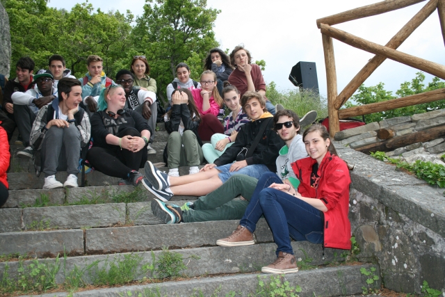 Uczniowie Zespołu Szkół nr 2 w Mielcu we Włoszech