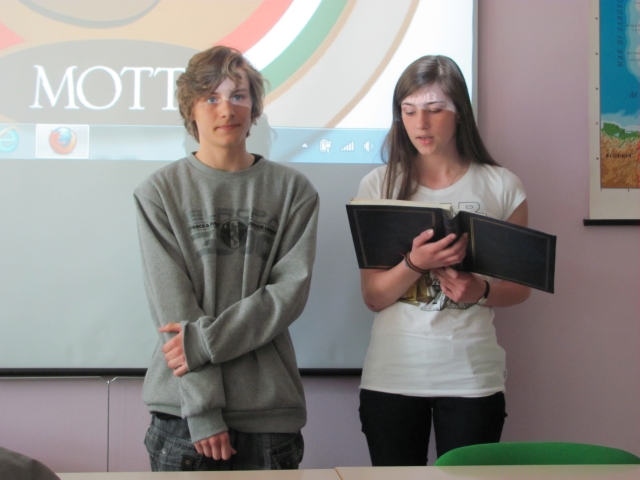 Uczniowie Zespołu Szkół nr 2 w Mielcu we Włoszech