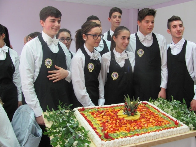 Uczniowie Zespołu Szkół nr 2 w Mielcu we Włoszech