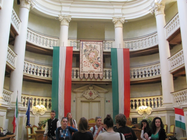 Uczniowie Zespołu Szkół nr 2 w Mielcu we Włoszech