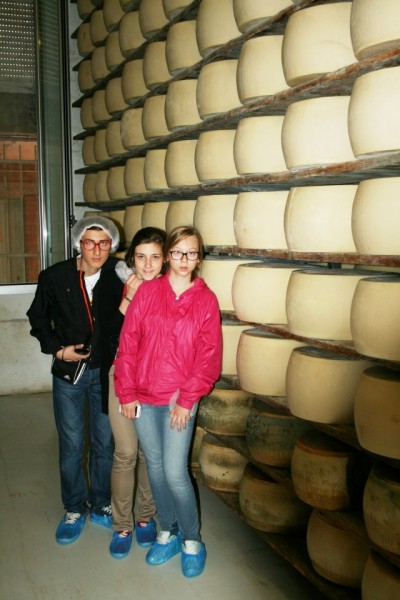 Uczniowie Zespołu Szkół nr 2 w Mielcu we Włoszech