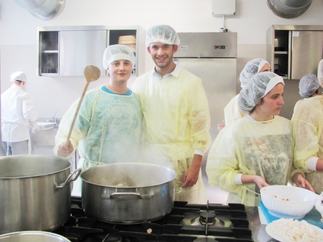 Uczniowie Zespołu Szkół nr 2 w Mielcu we Włoszech