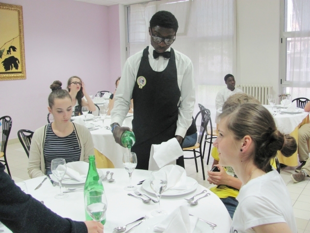 Uczniowie Zespołu Szkół nr 2 w Mielcu we Włoszech