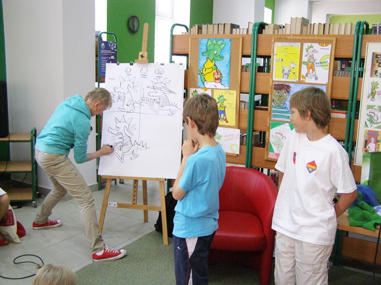 Joanny Olech zabawy słowem ? w ramach ?książek na walizkach?