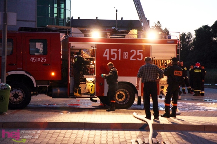 Pożar basenu w Kolbuszowej