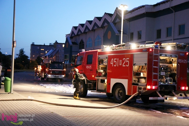 Pożar basenu w Kolbuszowej