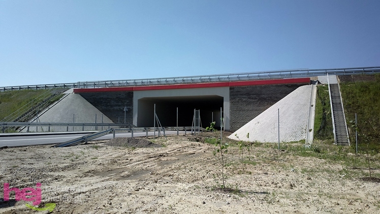 Niemal gotowy fragment autostrady A4 w okolicach Dębicy i Ropczyc