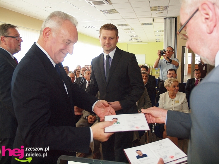 Pierwsi inżynierowie mechanicy wypromowani  w Zamiejscowym Ośrodku Dydaktycznym AGH w Mielcu