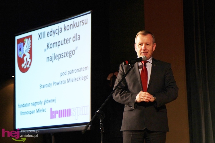 Gala finałowa XIII edycji konkursu ?Komputer dla najlepszego?
