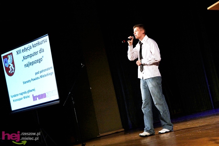 Gala finałowa XIII edycji konkursu ?Komputer dla najlepszego?