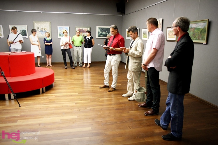 Wernisaż wystawy ?Czterech z Dębicy? w Galerii Domu Kultury