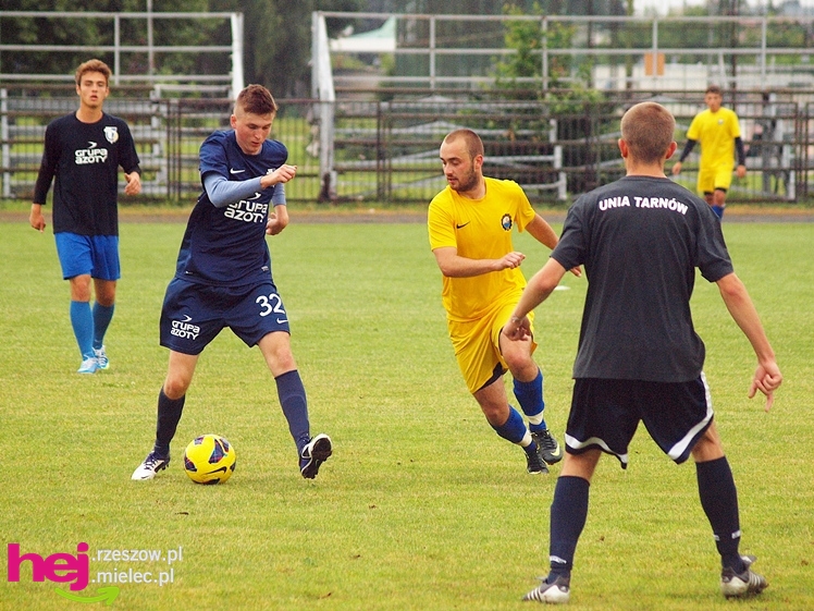 Stal Mielec pokonała Unię Tarnów w meczu sparingowym, na boisku głównie