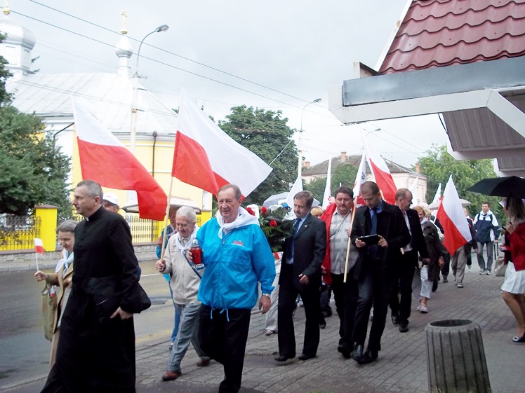 Mielczanie na uroczystościach w Łucku