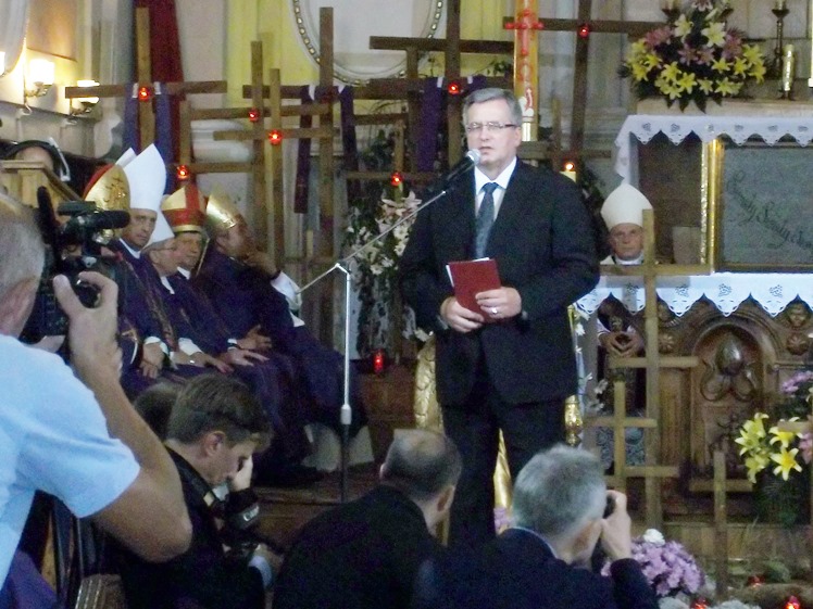 Mielczanie na uroczystościach w Łucku