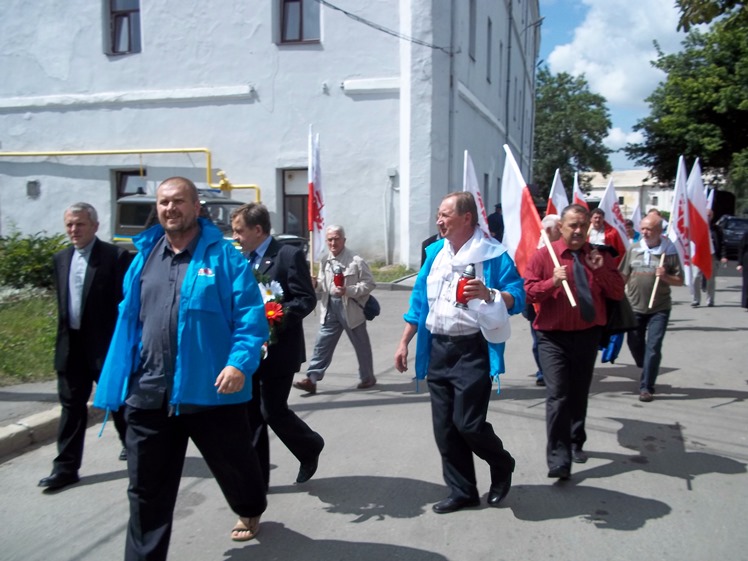 Mielczanie na uroczystościach w Łucku