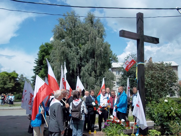 Mielczanie na uroczystościach w Łucku
