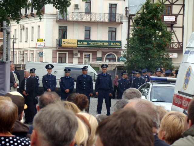 Mielczanie na uroczystościach w Łucku