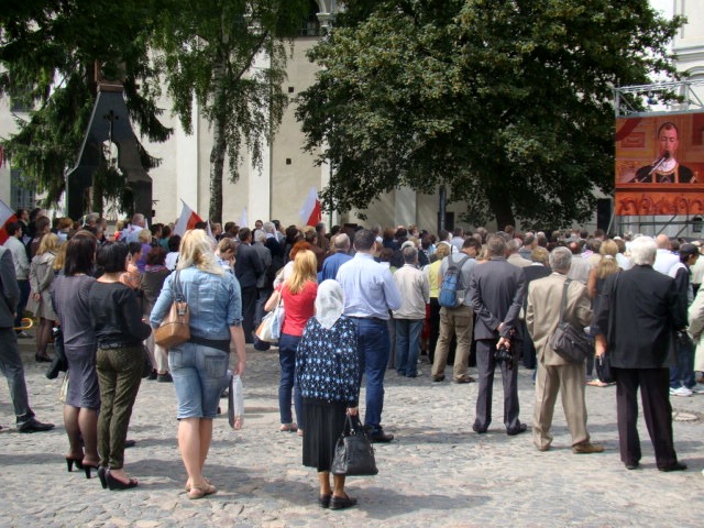 Mielczanie na uroczystościach w Łucku
