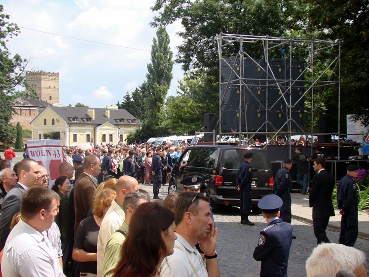 Mielczanie na uroczystościach w Łucku