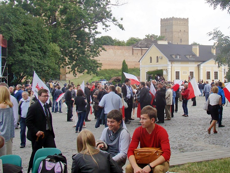 Mielczanie na uroczystościach w Łucku