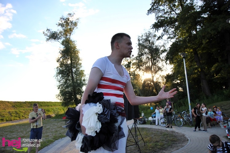 Finał 8 edycji M4. Rekreacja na bulwarach za Pałacykiem Oborskich - cz. III