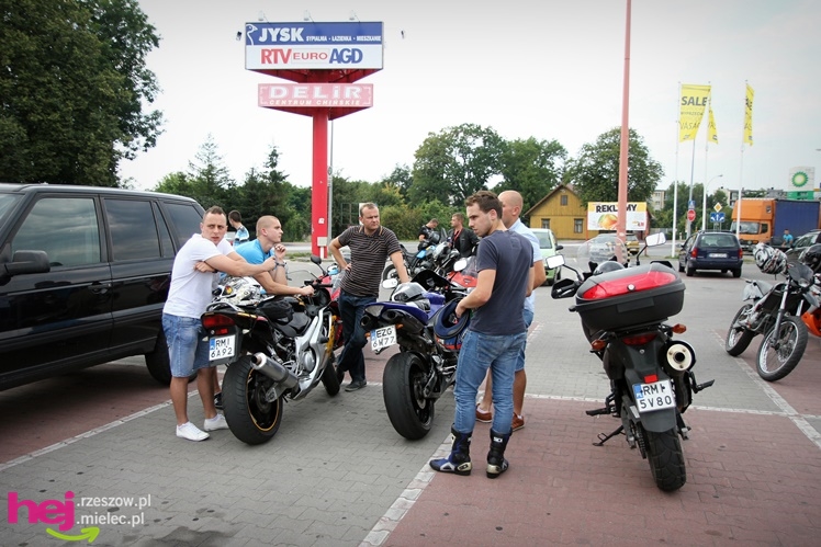 Kilkaset motocykli przejechało przez Mielec