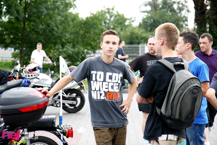 Kilkaset motocykli przejechało przez Mielec