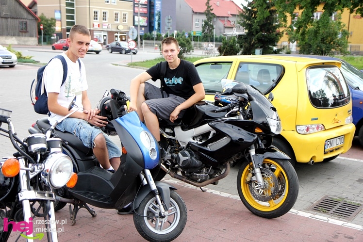 Kilkaset motocykli przejechało przez Mielec