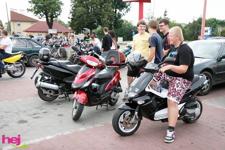 Kilkaset motocykli przejechało przez Mielec