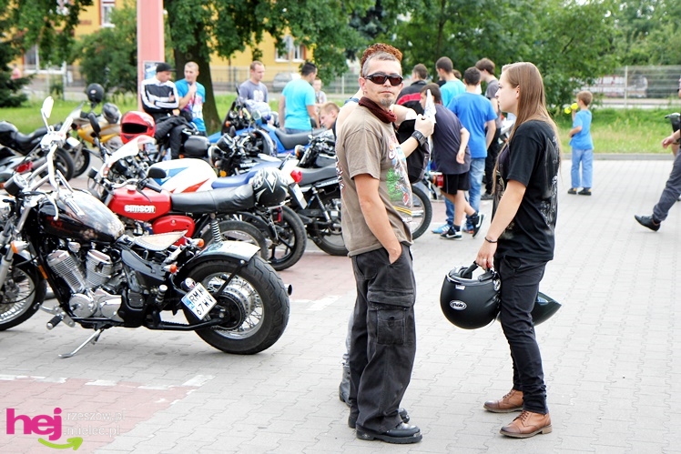 Kilkaset motocykli przejechało przez Mielec