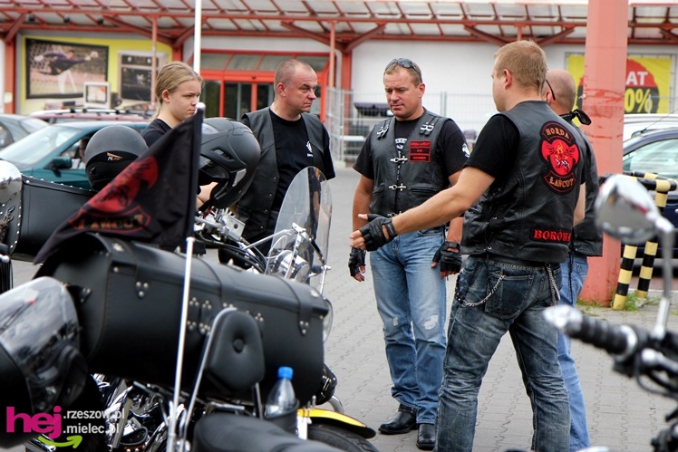 Kilkaset motocykli przejechało przez Mielec