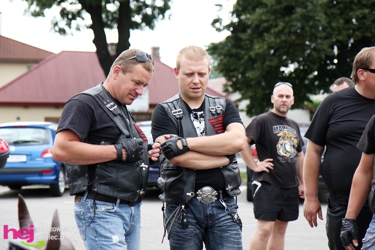 Kilkaset motocykli przejechało przez Mielec