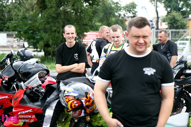 Kilkaset motocykli przejechało przez Mielec