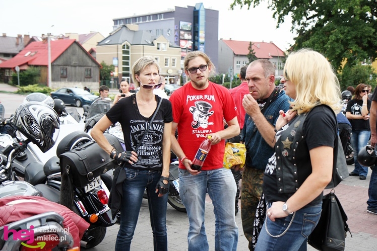 Kilkaset motocykli przejechało przez Mielec
