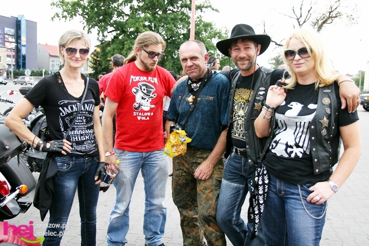 Kilkaset motocykli przejechało przez Mielec
