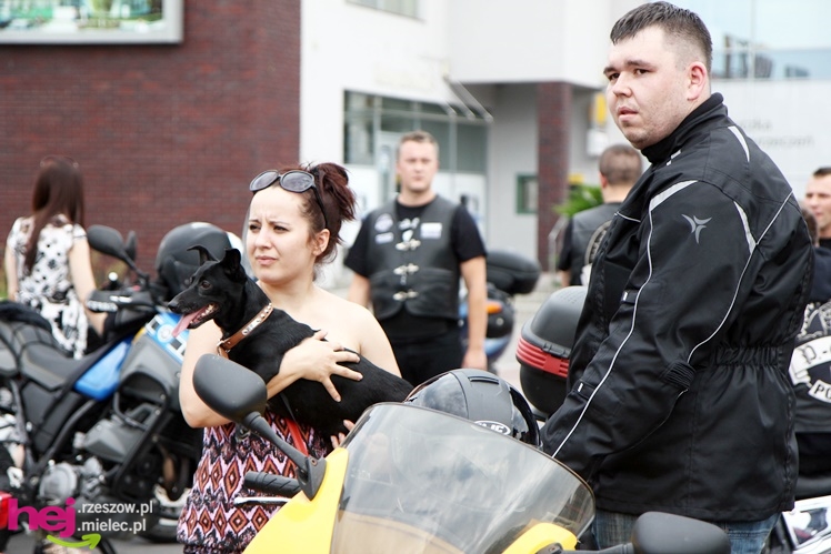 Kilkaset motocykli przejechało przez Mielec