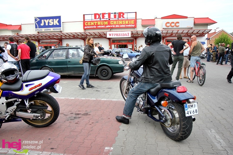 Kilkaset motocykli przejechało przez Mielec