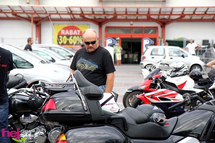 Kilkaset motocykli przejechało przez Mielec